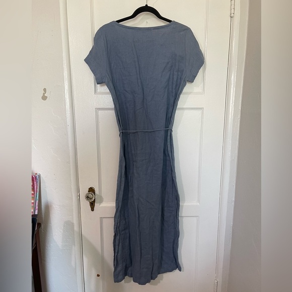 Vintage linen MAC collection maxi dress - Picture 4 of 5